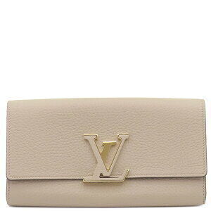 Louis Vuitton Capucines Portefeuille Wallet Taurillon leather galle